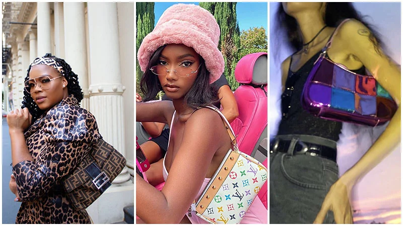 کیف های باگت رنگی برای استایل Y2K